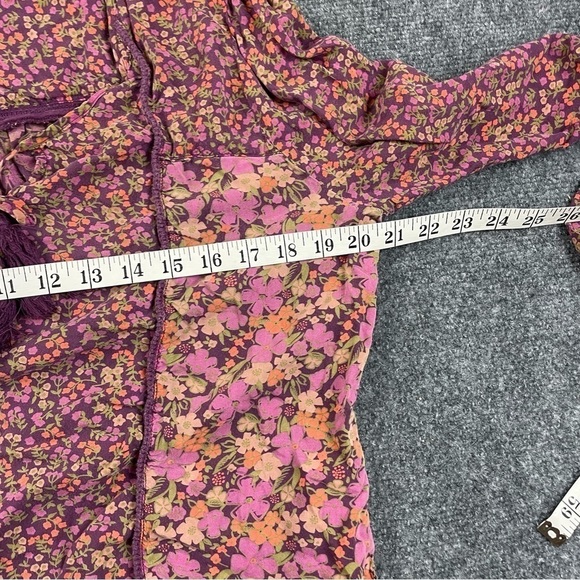 PRANA Women’s Faith Boho Plum Blouse Top size: Large - Picture 4 of 5